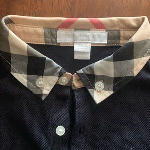 Authentic Burberry shirt size 3t for boys